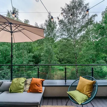 Lumina With Balcony Overlooking The Park * לודז'